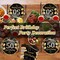 240 Pcs 50th Birthday Party Tableware Sets Include Plates Napkins 9oz Cups Cutlery Anniversary Dinnerware Party Supplies for Men Women Him Her, Serve 30 Guests (Black Gold)